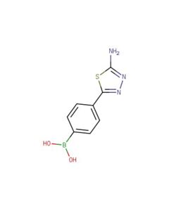 Astatech (4-(5-AMINO-1,3,4-THIADIAZOL-2-YL)PHENYL)BORONIC ACID; 0.25G; Purity 95%; MDL-MFCD09258665